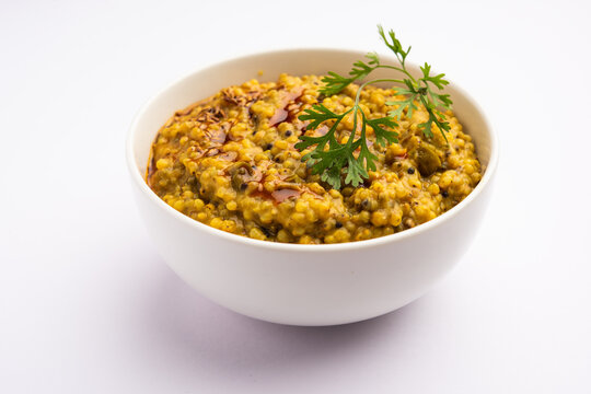 Millet Khichdi or bajra khichadi is a one pot healthy and protein rich gluten-free Indian meal