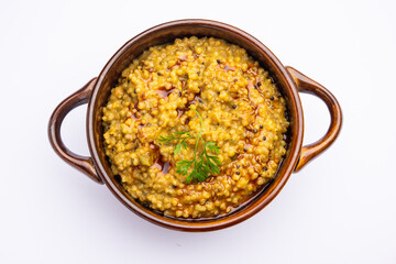 Millet Khichdi or bajra khichadi is a one pot healthy and protein rich gluten-free Indian meal
