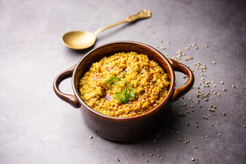 Millet Khichdi or bajra khichadi is a one pot healthy and protein rich gluten-free Indian meal