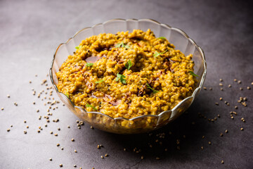 Millet Khichdi or bajra khichadi is a one pot healthy and protein rich gluten-free Indian meal