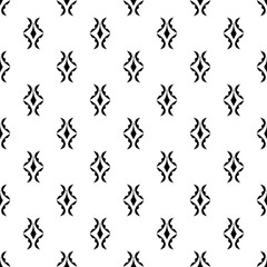 black and white seamless pattern