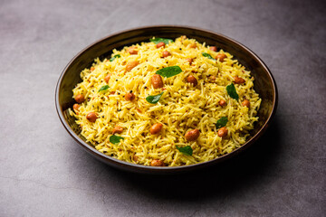 Peanut rice is one of the popular South Indian variety rice recipe