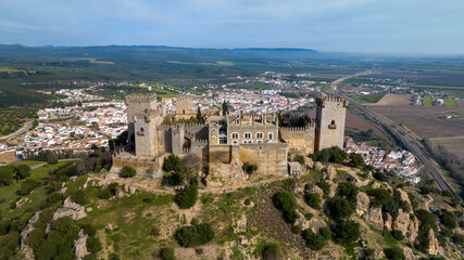 Obraz premium castillo de Floresta en el municipio de Almodóvar del río, España