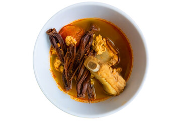 Nam ngiao | Noodle soup or curry of Northern Thai cuisine | PNG