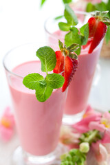 Strawberry smoothie