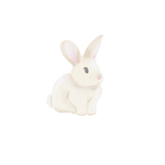 watercolor rabbit