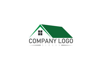 Real estate logo design. property and construction vector logo design. home logo.