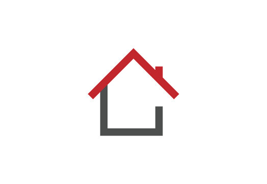 Home logo icon vector illustration design template. house logo.
