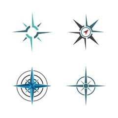 Compass Logo Template