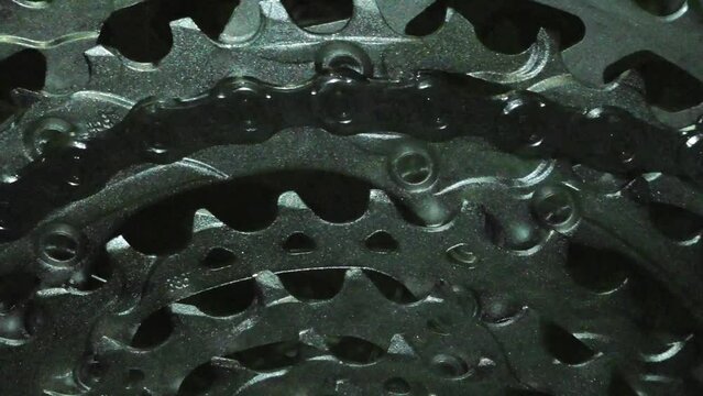 Zahnr&auml;der, Fahrrad, antrieb, rotation, kette, mtb, rennrad