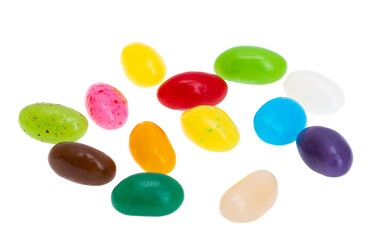 jelly beans isolated