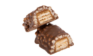 chocolate bar isolated