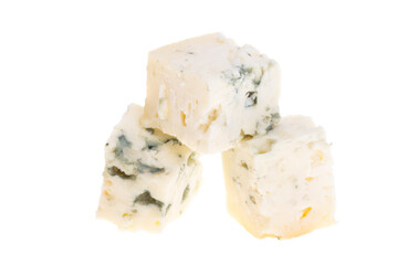 blue cheese isolated