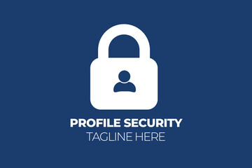 Upgrade your design projects with this vector set featuring lock and profile icons. Sleek, modern designs perfect for websites, social media, business cards, and marketing materials. Represent protect