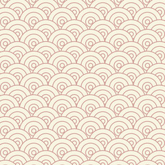 Abstract asian style background design vector