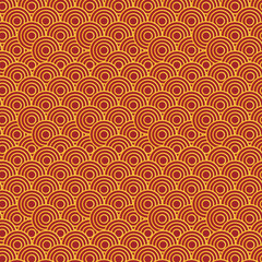 Abstract asian style background design vector