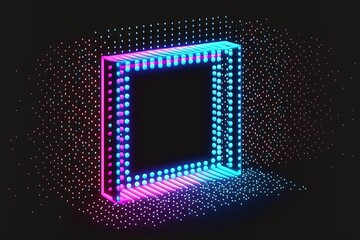 Illustrative vector graphics of game interface. generative ai