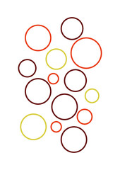abstract circle vector design illustration