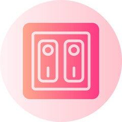 switch gradient icon