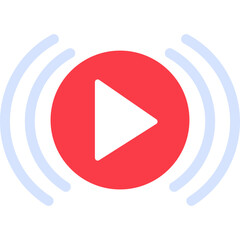 Live Streaming Icon