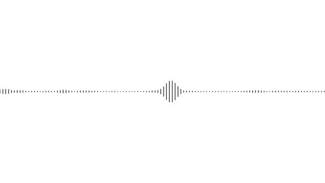 Animated sound wave spectrum