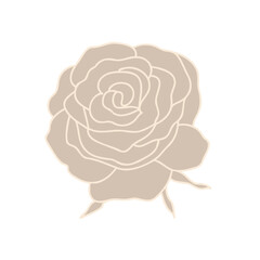 Flower Flat Original Rose 