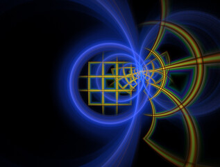 Imaginatory fractal abstract background Image