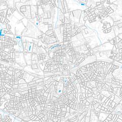 Fototapeta na wymiar Essen, Germany high resolution vector map