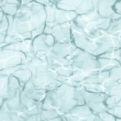 Obraz premium blue water color reflex , marble texture pattern 