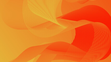 Modern orange and yellow gradient abstract background with creative and minimal gradient concepts, for posters, banners, landing page concept image.