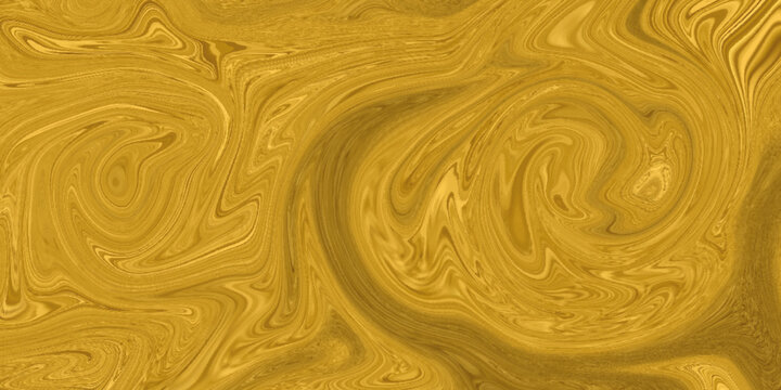 Texture with gold . milk with cream cholate liquid wave.