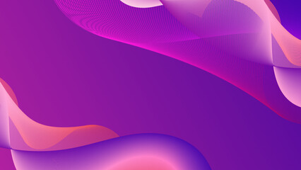 Colorful template banner with dark blueish purple gradient color. Design with liquid shape. Colorful geometric background, vector illustration.