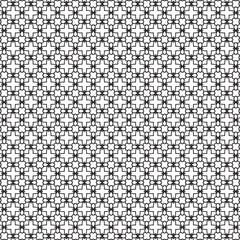 Geometric set of seamless gray and white patterns. Simple vector graphics.