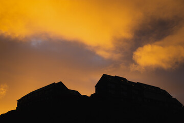 Sunset makes the perfect silhouette