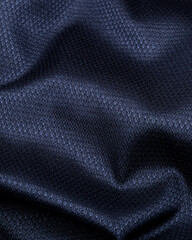 Blue fabric texture