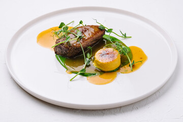 Beef Medallion or Mignon with Mashed Potato