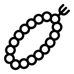 tasbih line icon