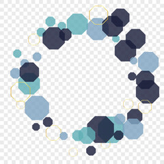 Gray Hexagon Background Transparent Vector. Tile Future Wallpaper. Interactive Template. White Cell Structure. Line Background.