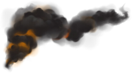 Black smoke