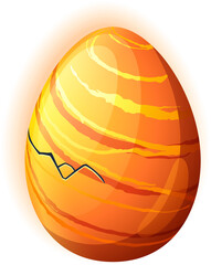 Cracked Dinosaur Egg