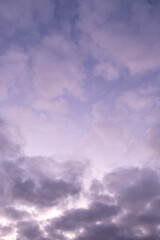 Fototapeta premium abstract clouds with blue and a touch of pink 