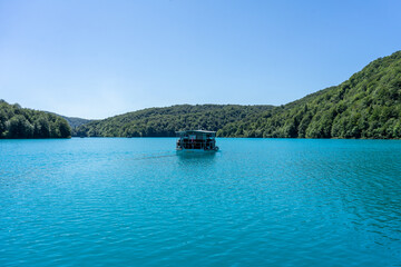 Plitvice National Park, where the beautiful natural environment is well preserved