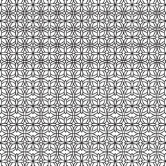 Geometric set of seamless gray and white patterns. Simple vector