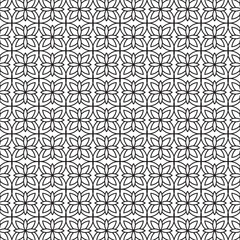 Geometric set of seamless gray and white patterns. Simple vector