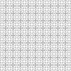 Geometric set of seamless gray and white patterns. Simple vector