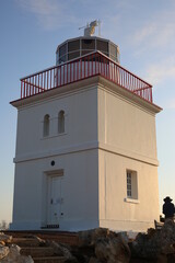 lighthouse on the coast