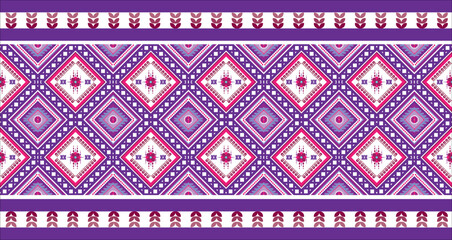 seamless knitted pattern with elements