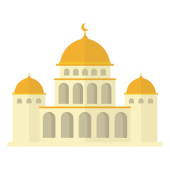 Mosque Building Illustration Landscape