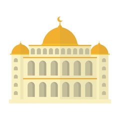 Mosque Building Illustration Landscape