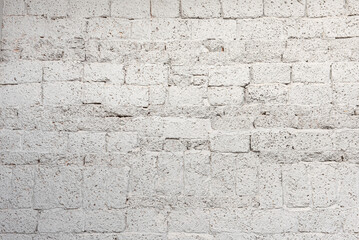 white brick wall closeup texture